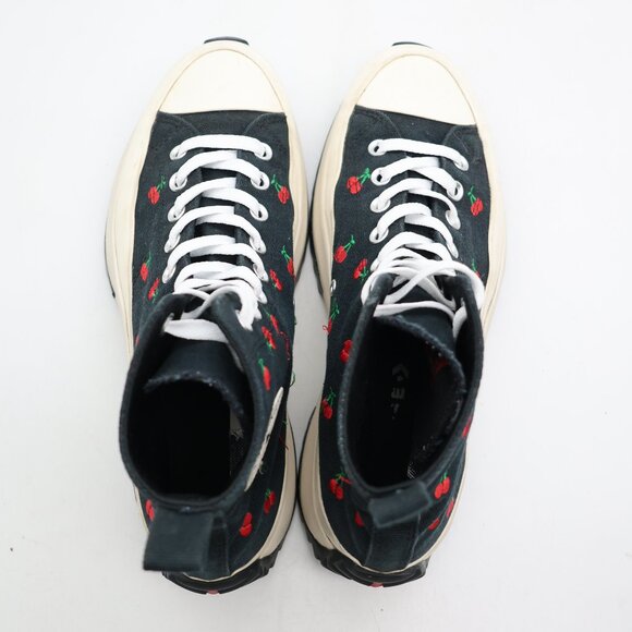 Converse Run Star Hike Hi Women's Size 11.5 Platform Cherry Sneakers A08113C - Picture 9 of 10